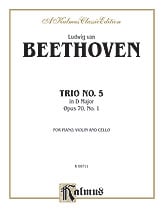 PIANO TRIO #5 IN D MAJ OP 70 cover Thumbnail